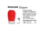 Wiggler duppen Rød 30gr. thumbnail