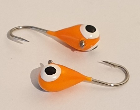 Snowstorm Wolfram Mormyska 4mm Oransje/appelsin m/ Øye 1stk